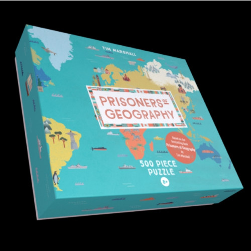 ALL JIGSAW PUZZLES Prisoners of Geography World Map 500 Piece Puzzle
