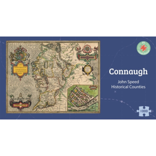 ALL JIGSAW PUZZLES Connaugh Historical 1610 Map 1000 Piece Puzzle (häftad, eng)