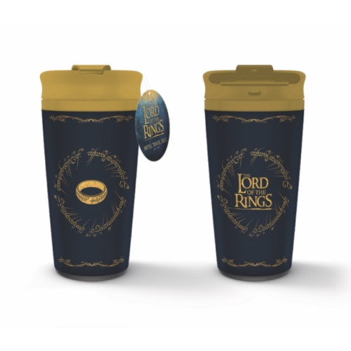 Pyramid International Lord Of The Rings (The Ring) Metal Travel Mug (häftad, eng)