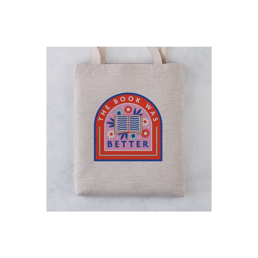 Produktbild för The Book Was Better Tote Bag