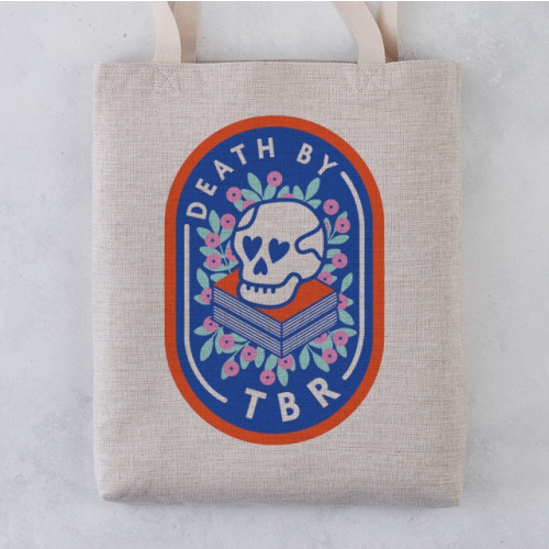 BOOKISHLY Death By TBR Tote Bag