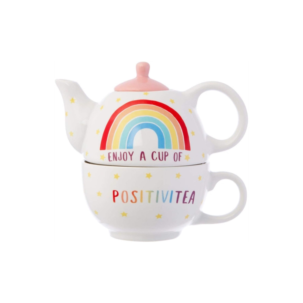 Produktbild för Sass & Belle Rainbow Positivitea Tea For One