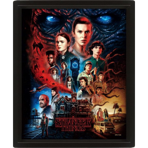 Pyramid International Stranger Things 4 (Vecna) Framed 3D (häftad, eng)