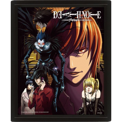 Pyramid International Death Note (Connected By Fate) 10 x 8" 3D Lenticular Poster (Framed) (häftad, eng)