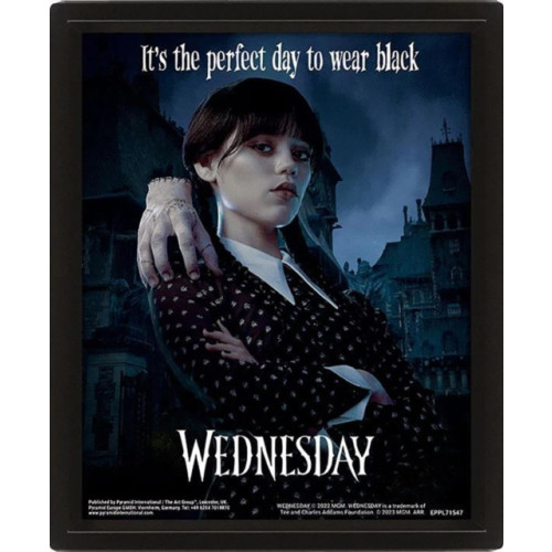 Pyramid International Wednesday (Perfect Day) 10 x 8" 3D Lenticular Poster (Framed) (häftad, eng)