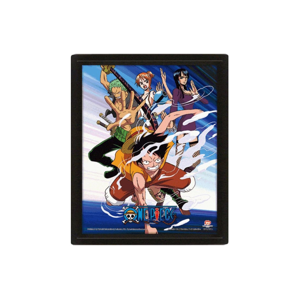 Produktbild för One Piece (Straw Hat Pirates Assault) - Framed