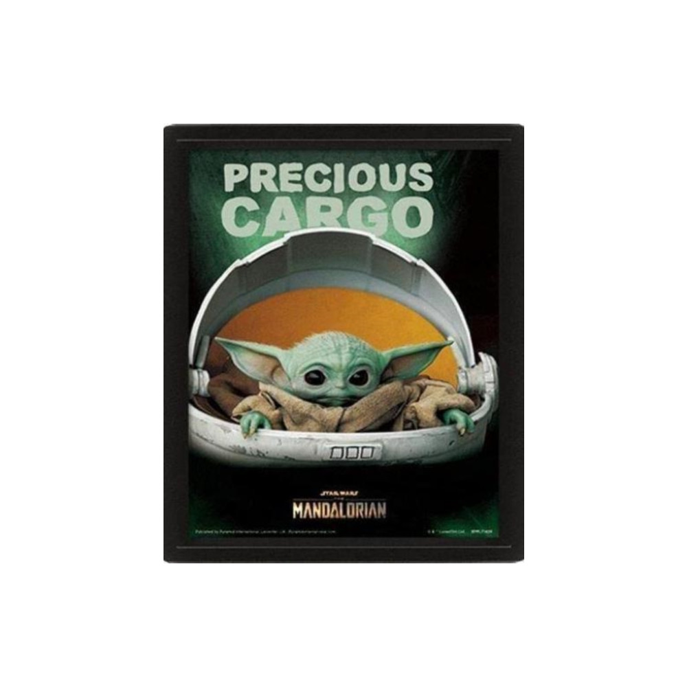 Produktbild för Star Wars: The Mandalorian (Precious Cargo) - Framed