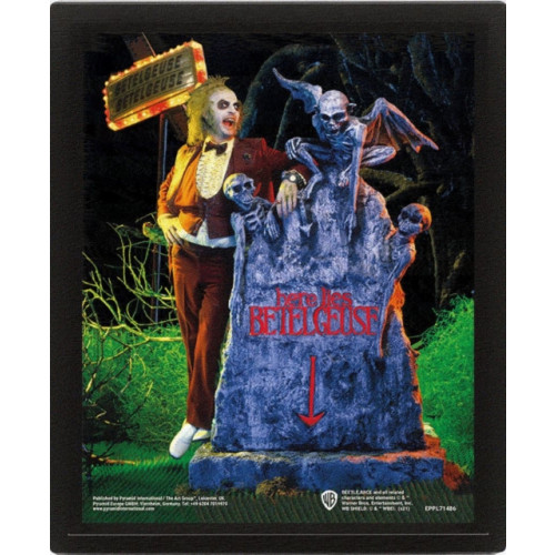 Pyramid International Beetlejuice (Graveyard) - Framed 3D (häftad, eng)