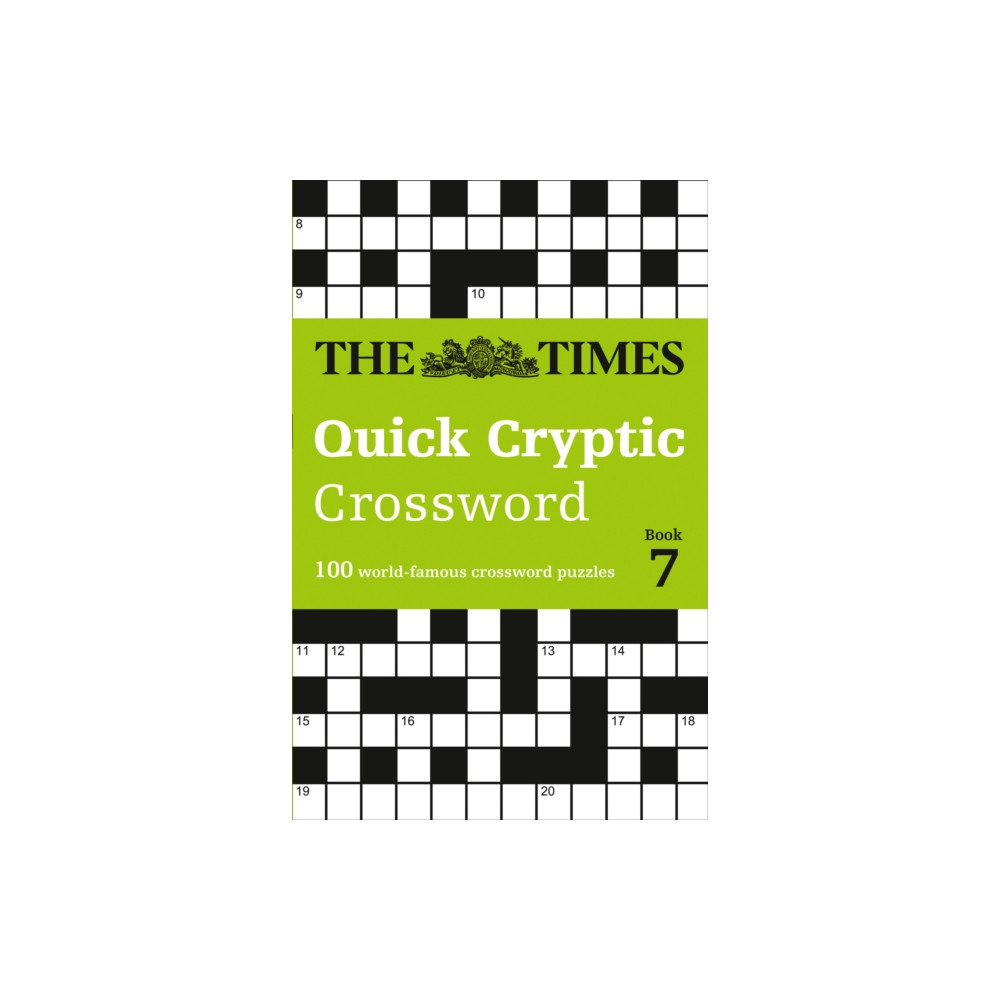 Produktbild för The Times Quick Cryptic Crossword Book 7 (häftad, eng)