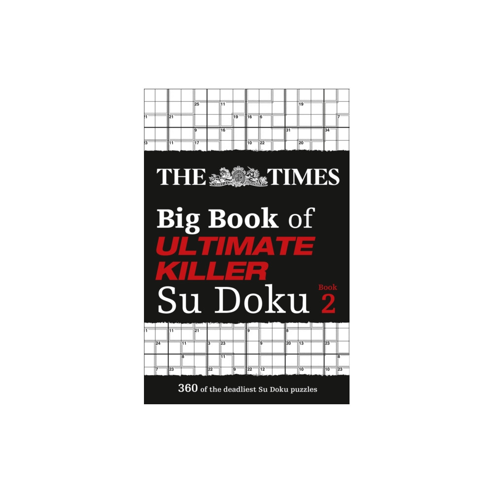 Produktbild för The Times Big Book of Ultimate Killer Su Doku book 2 (häftad, eng)