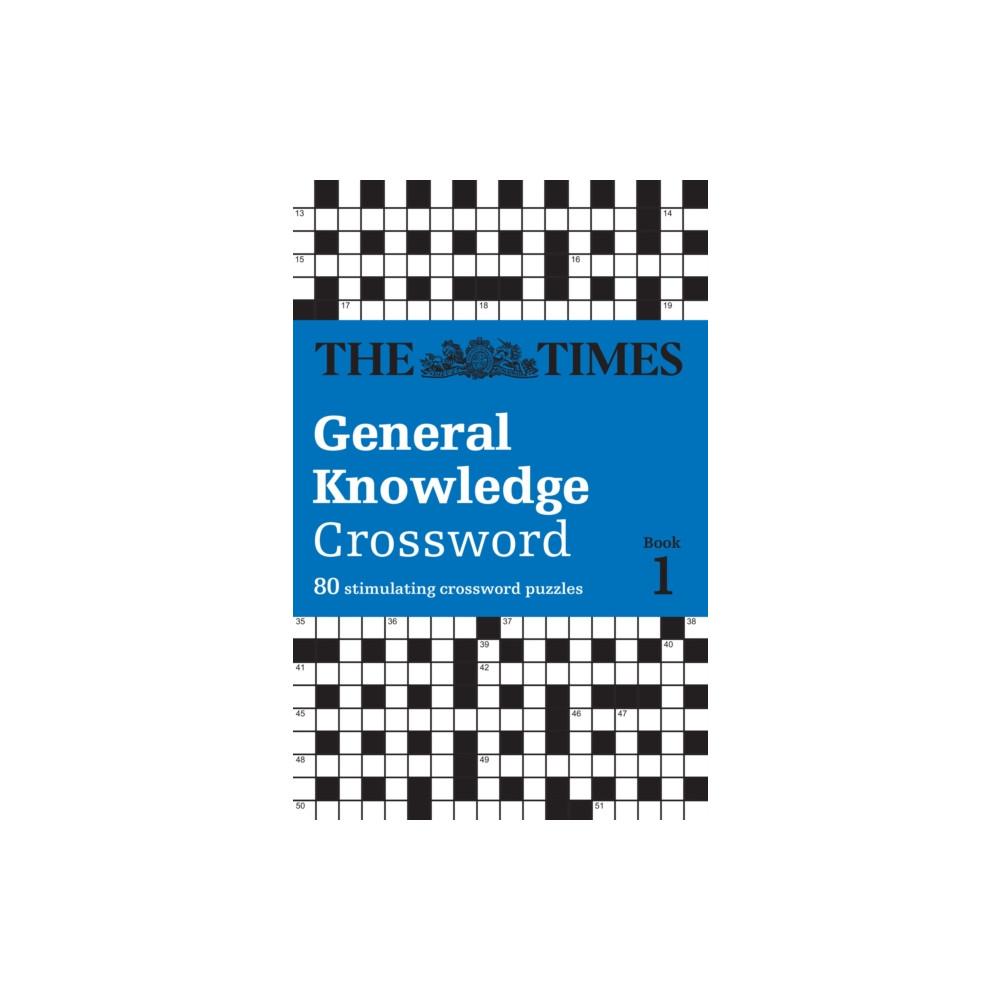 Produktbild för The Times General Knowledge Crossword Book 1 (häftad, eng)