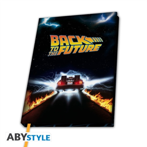 ABYSSE UK Back To The Future Delorean A5 Notebook (häftad, eng)