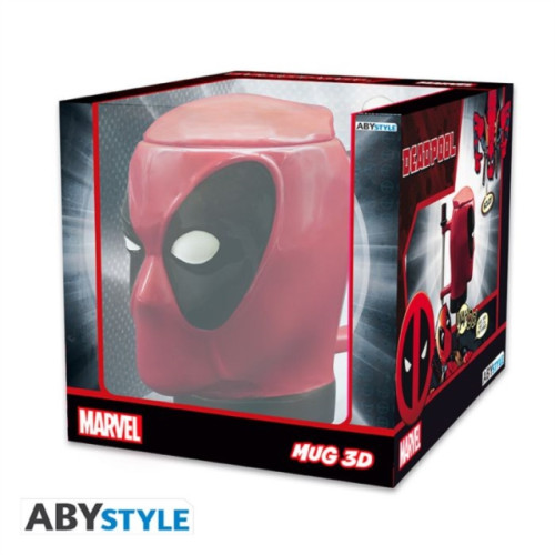 ABYSSE UK Marvel Deadpool 3D Mug (häftad, eng)