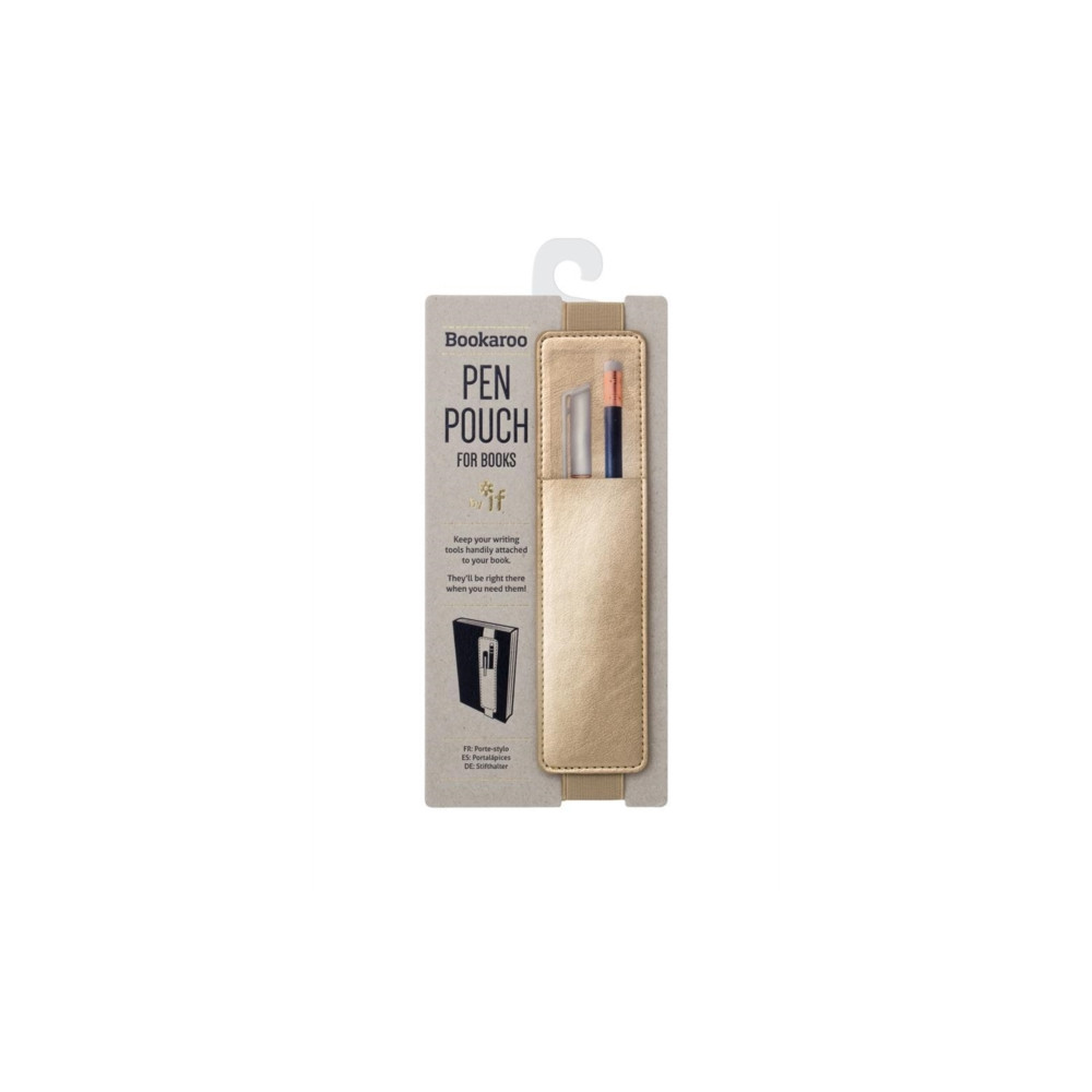 Produktbild för Bookaroo Pen Pouch - Gold