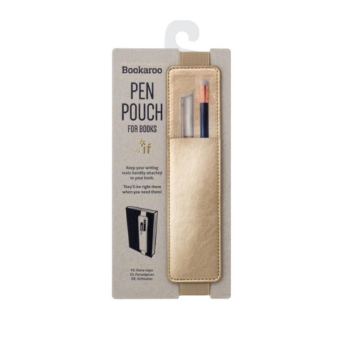 That Company Called If Bookaroo Pen Pouch - Gold