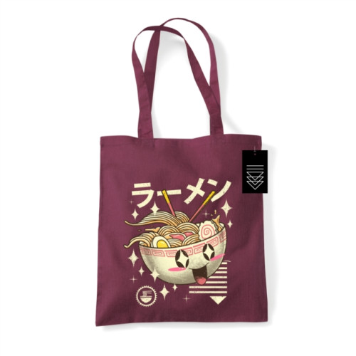 Pyramid International Vincent Trinidad (Kawaii Ramen) Maroon Tote Bag (häftad, eng)