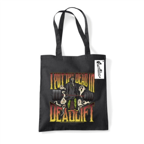 Pyramid International Letter Shoppe (I Put The Dead In Deadlift) Black Tote Bag (häftad, eng)