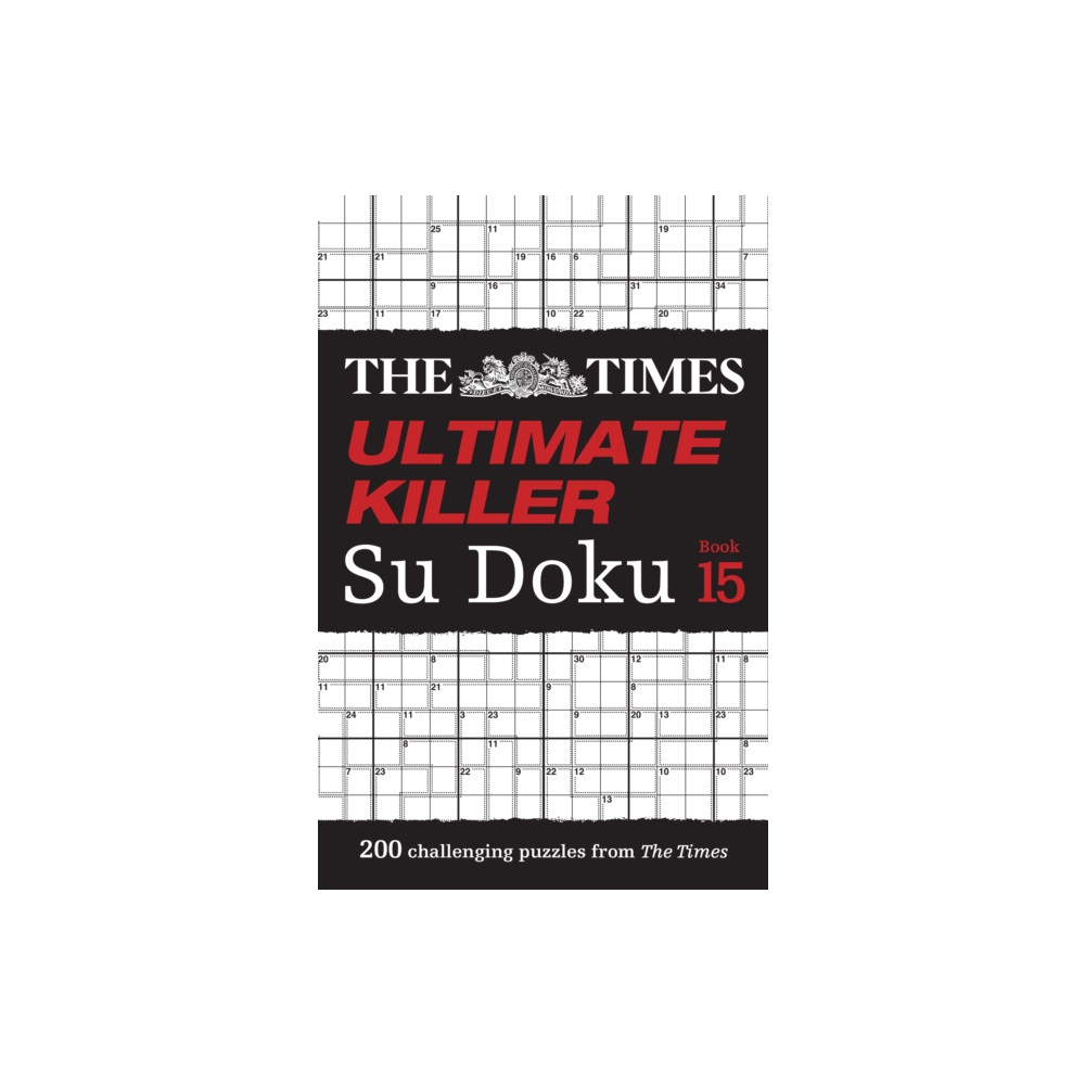 Produktbild för The Times Ultimate Killer Su Doku Book 15 (häftad, eng)