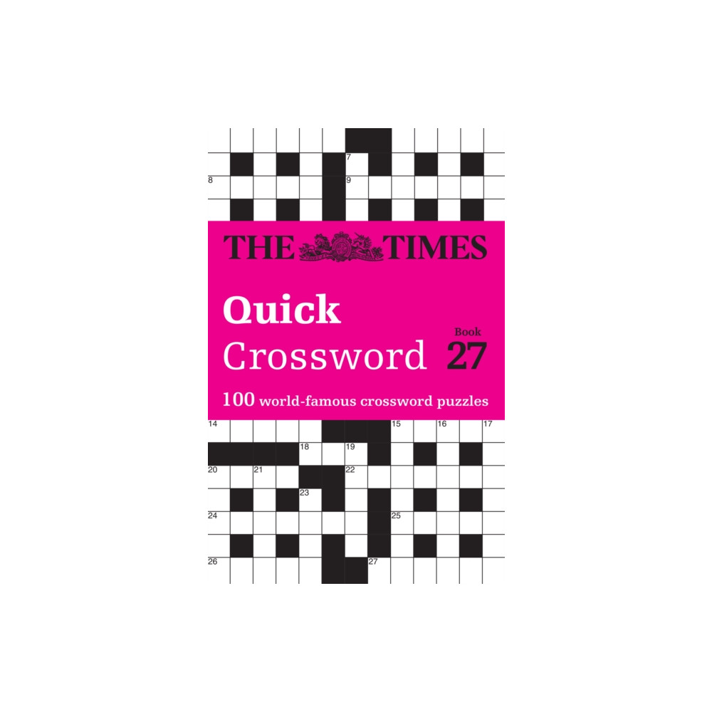 Produktbild för The Times Quick Crossword Book 27 (häftad, eng)