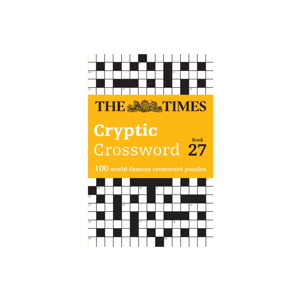 Produktbild för The Times Cryptic Crossword Book 27 (häftad, eng)