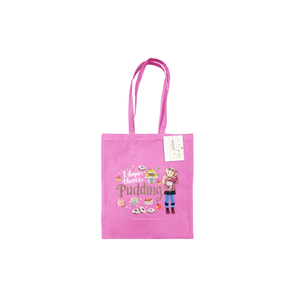 Produktbild för Harry Potter (I Hope There's Pudding) Classic Pink Tote Bag