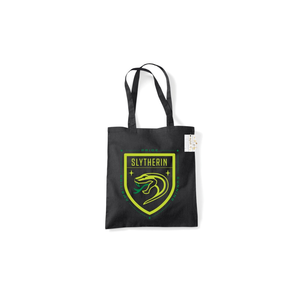 Produktbild för Harry Potter (Slytherin Fan Flyer)Tote Bag