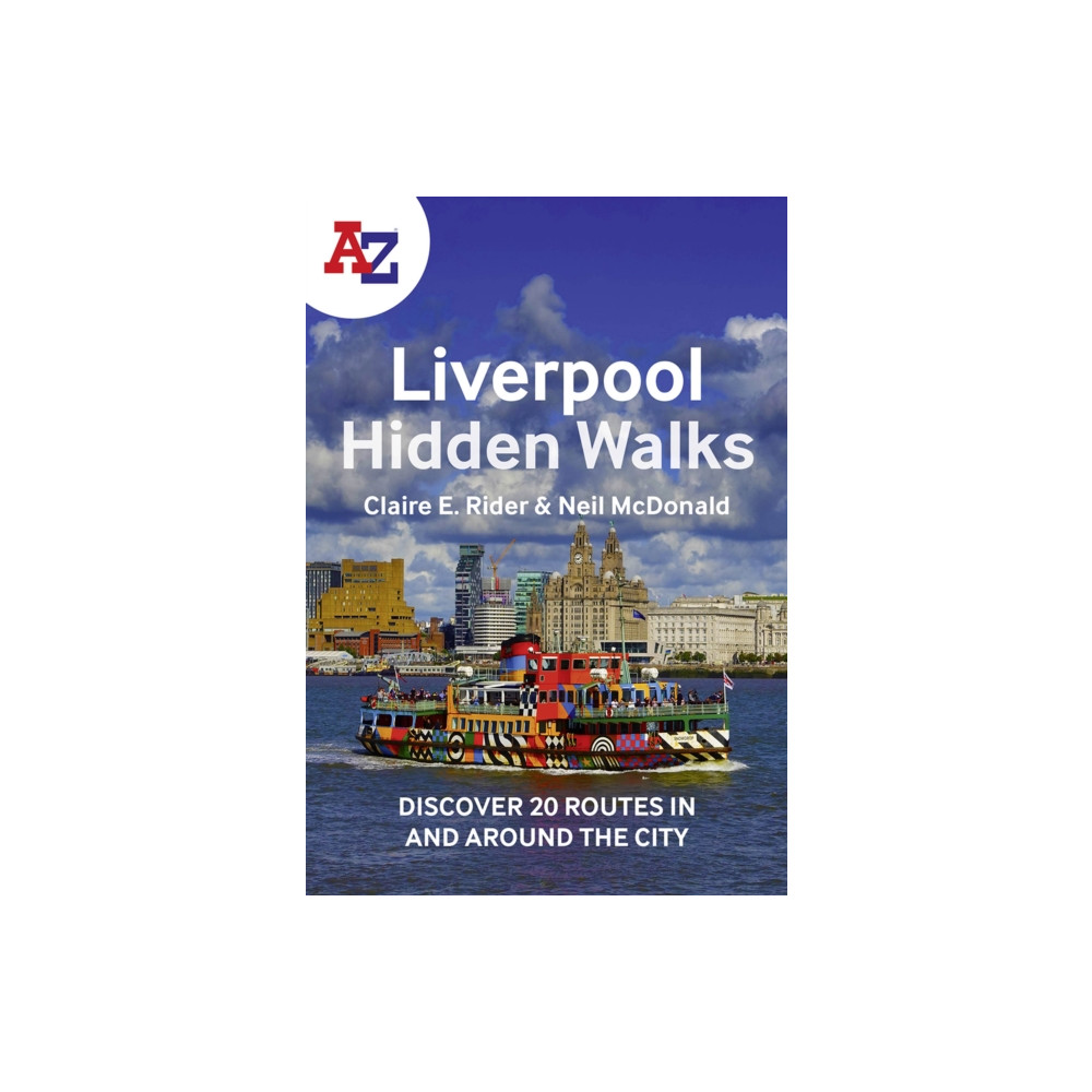 Produktbild för A -Z Liverpool Hidden Walks (häftad, eng)