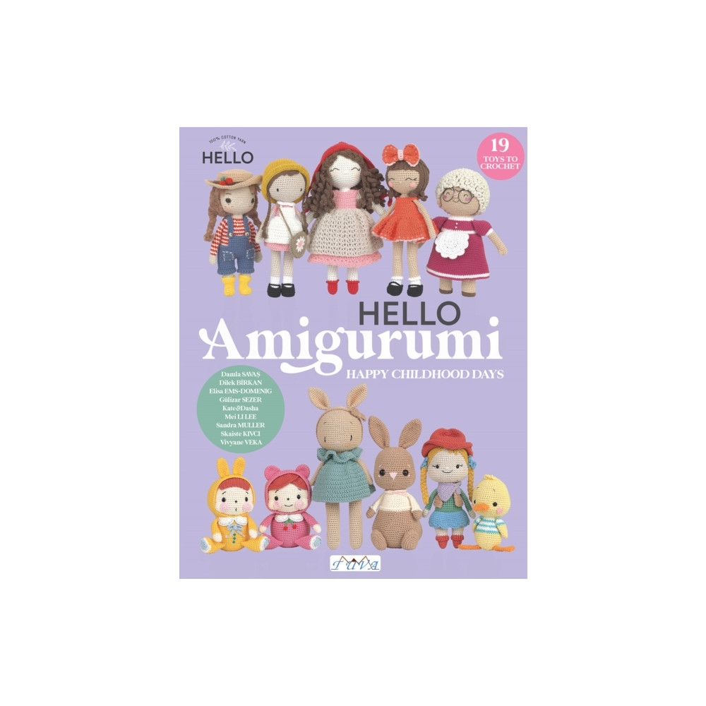 Produktbild för HELLO Amigurumi (häftad, eng)