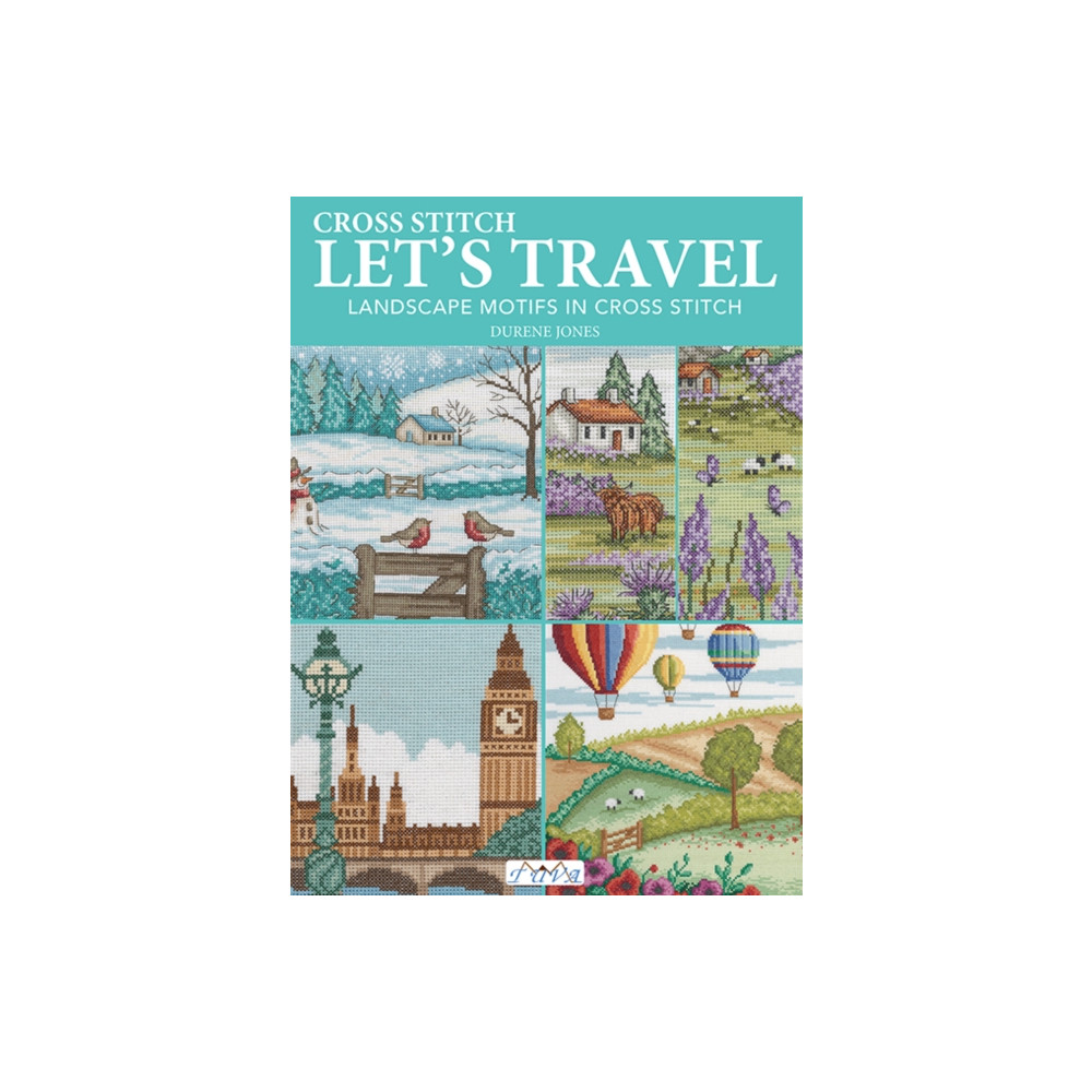 Produktbild för Cross Stitch Let's Travel (häftad, eng)