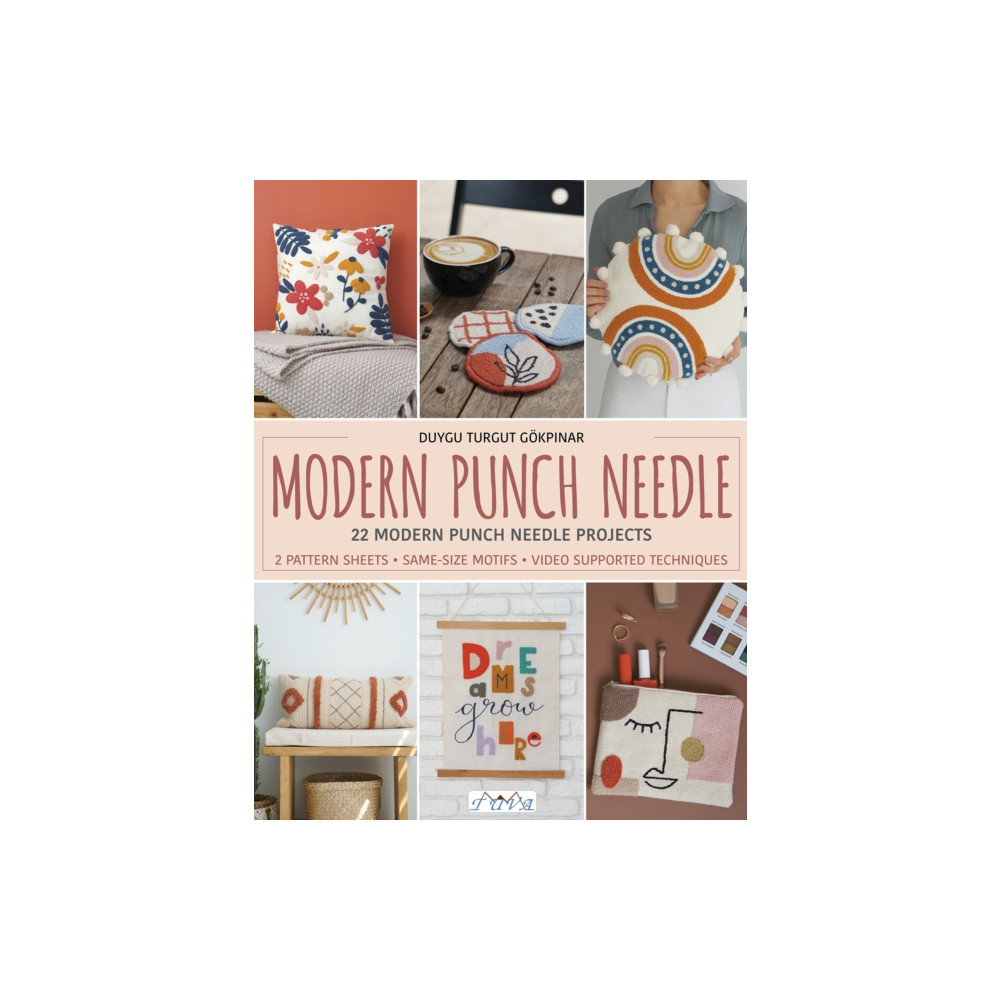 Produktbild för Modern Punch Needle (häftad, eng)