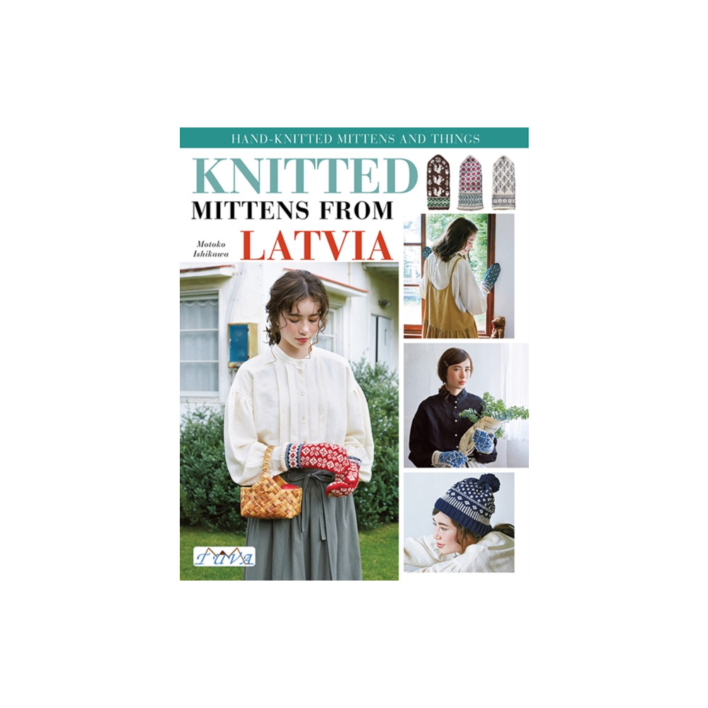 Produktbild för Knit Latvian Mittens (häftad, eng)