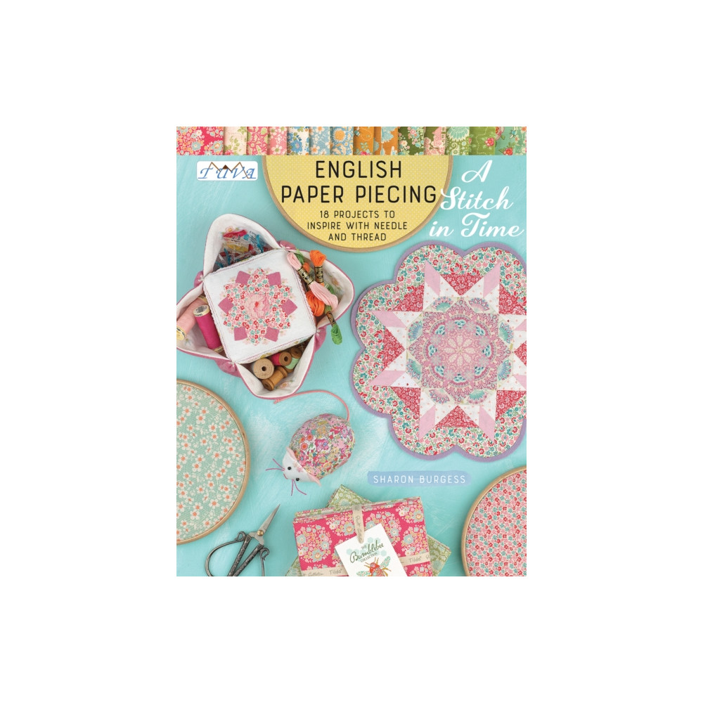 Produktbild för English Paper Piecing - A Stitch in Time (häftad, eng)