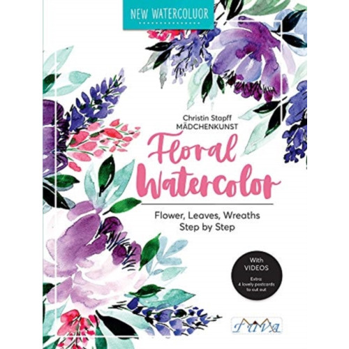 Tuva Publishing Floral Watercolour (häftad, eng)