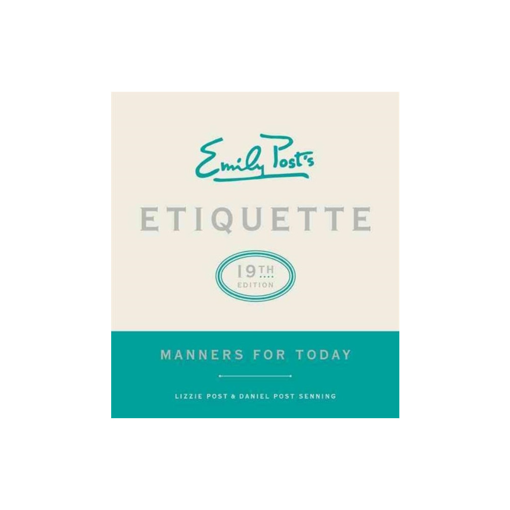 Produktbild för Emily Post's Etiquette, 19th Edition (inbunden, eng)