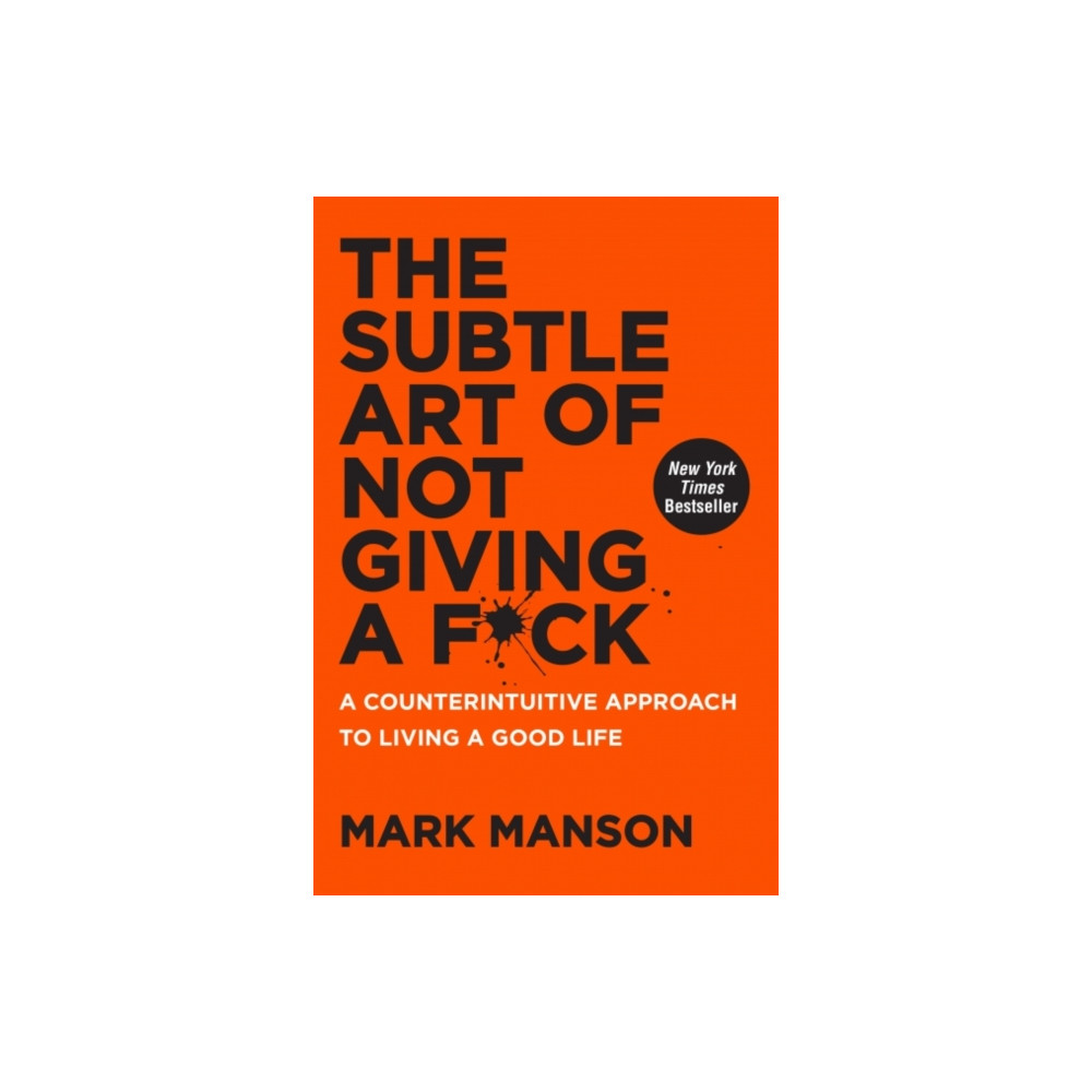 Produktbild för The Subtle Art of Not Giving a F*ck (inbunden, eng)