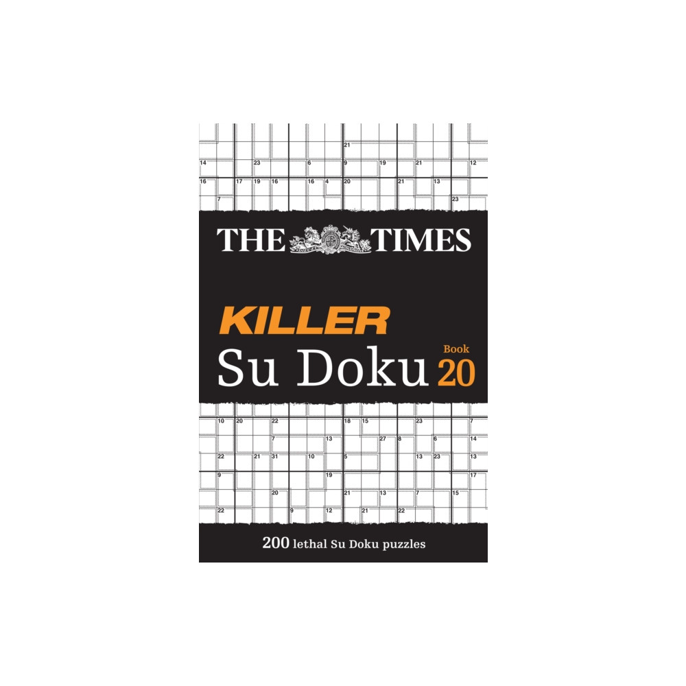 Produktbild för The Times Killer Su Doku Book 20 (häftad, eng)