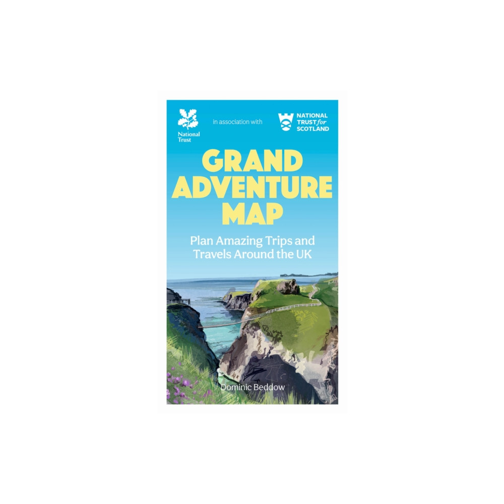 Produktbild för Grand Adventure Map (häftad, eng)