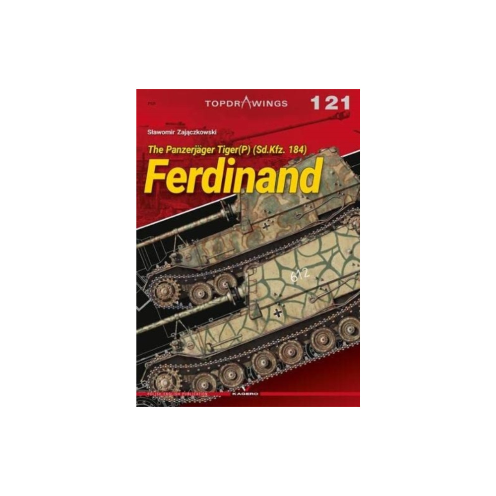 Produktbild för The Panzerjager Tiger(P) (Sd.Kfz. 184) Ferdinand (häftad, eng)