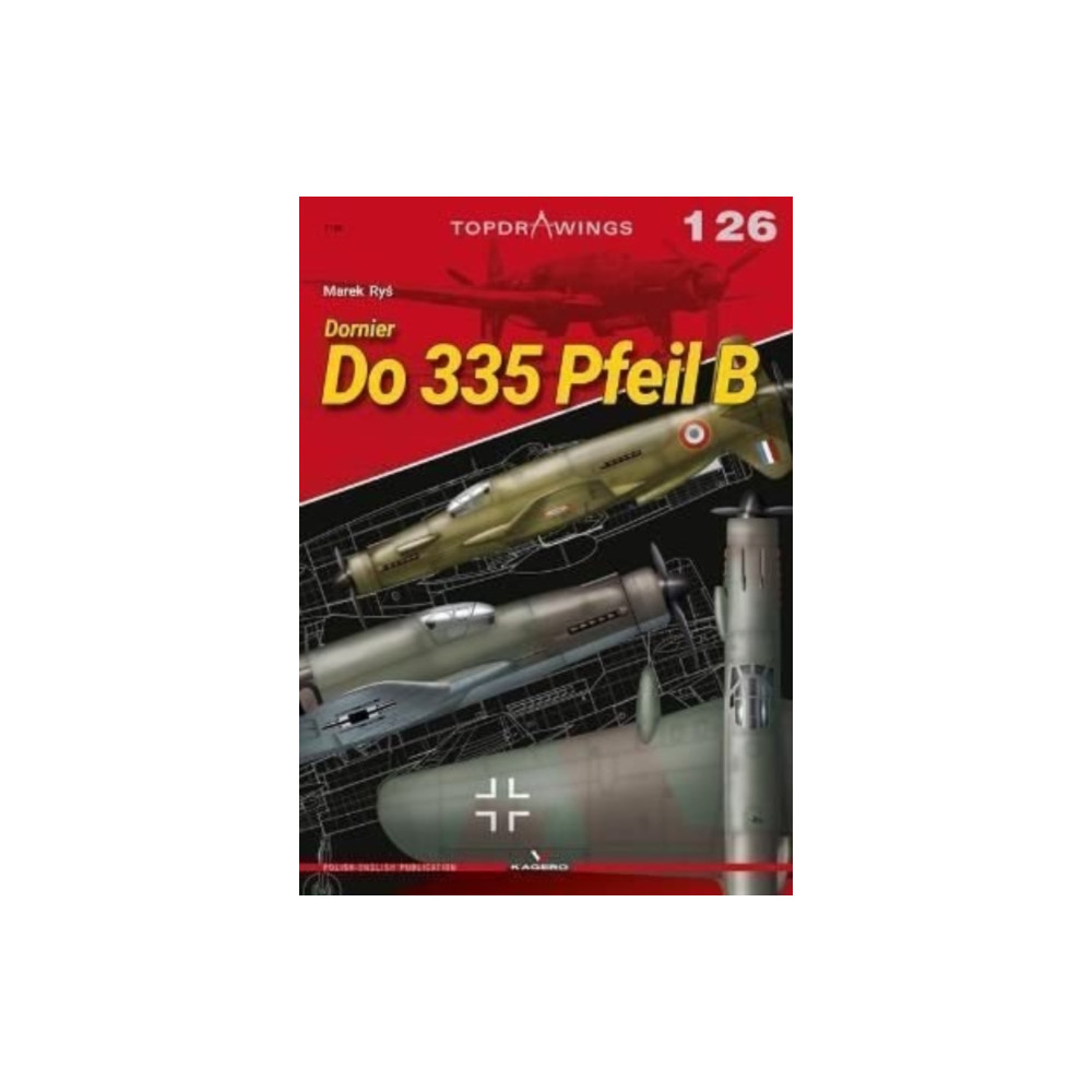 Produktbild för Dornier Do 335 Pfeil B (häftad, eng)