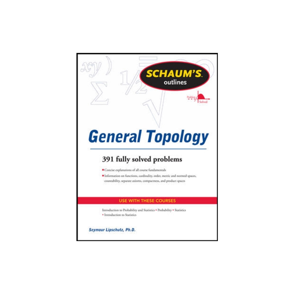 Produktbild för Schaums Outline of General Topology (häftad, eng)