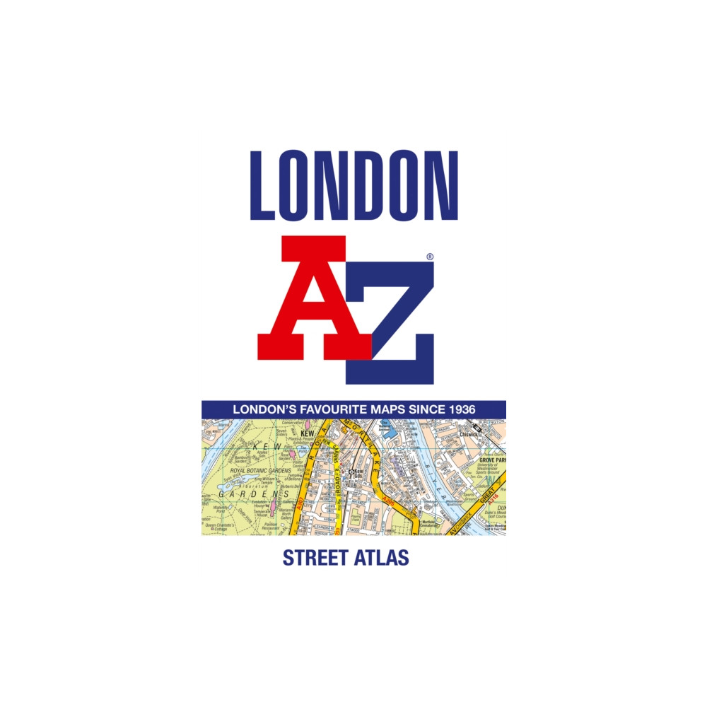 Produktbild för London A-Z Street Atlas (häftad, eng)