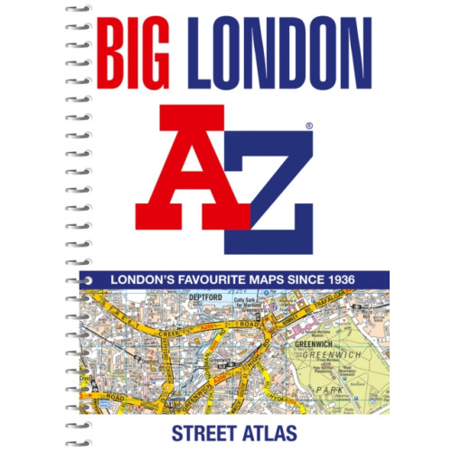 HarperCollins Publishers Big London A-Z Street Atlas (bok, spiral, eng)