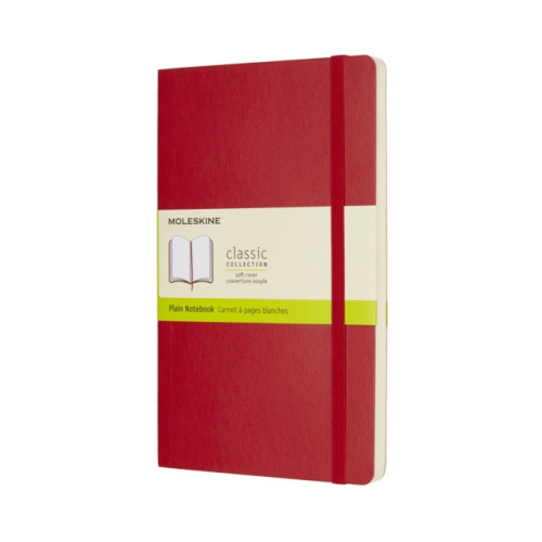 Moleskine Moleskine Scarlet Red Large Plain Notebook Soft (häftad, eng)