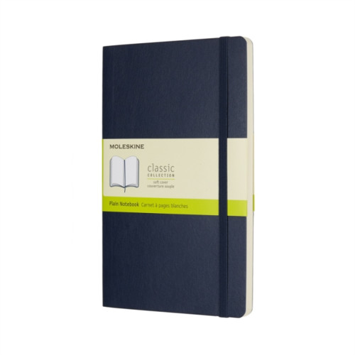 Moleskine Moleskine Sapphire Blue Large Plain Notebook Soft (häftad, eng)