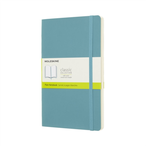 Moleskine Moleskine Reef Blue Notebook Large Plain Soft (häftad, eng)