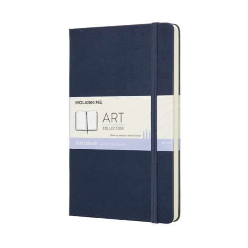 Moleskine Moleskine Sapphire Blue Sketchbook Large (häftad, eng)