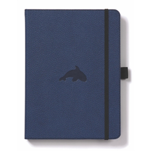 DINGBATS Dingbats A5+ Wildlife Blue Whale Notebook - Plain (häftad, eng)