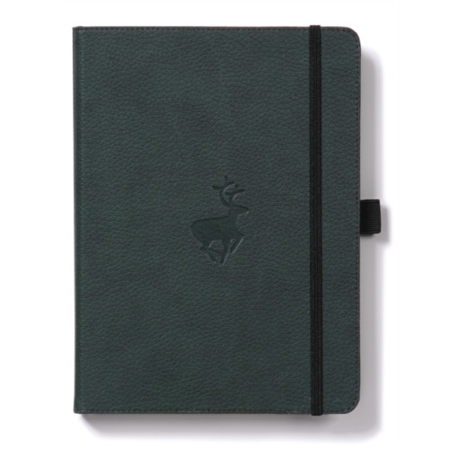 DINGBATS Dingbats A5+ Wildlife Green Deer Notebook - Plain (häftad, eng)