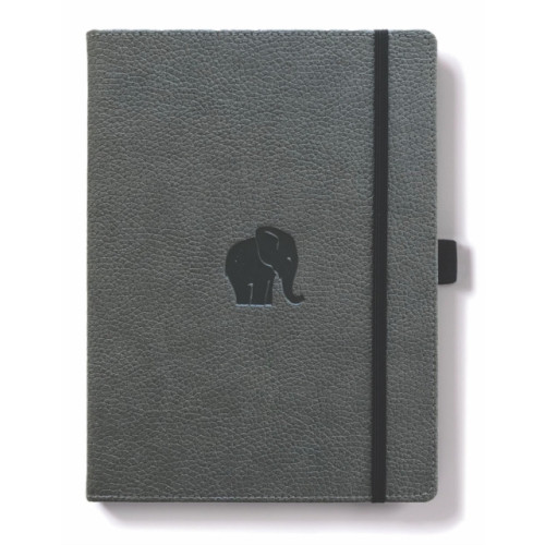 DINGBATS Dingbats A4+ Wildlife Grey Elephant Notebook - Dotted (häftad, eng)