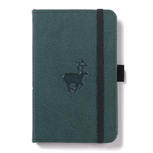 DINGBATS Dingbats A6 Pocket Wildlife Green Deer Notebook - Graphed (häftad, eng)